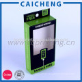 Customized mobile phone battery folding pvc packaging box